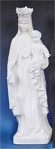 Our Lady Of Mercy Statue White 24" High